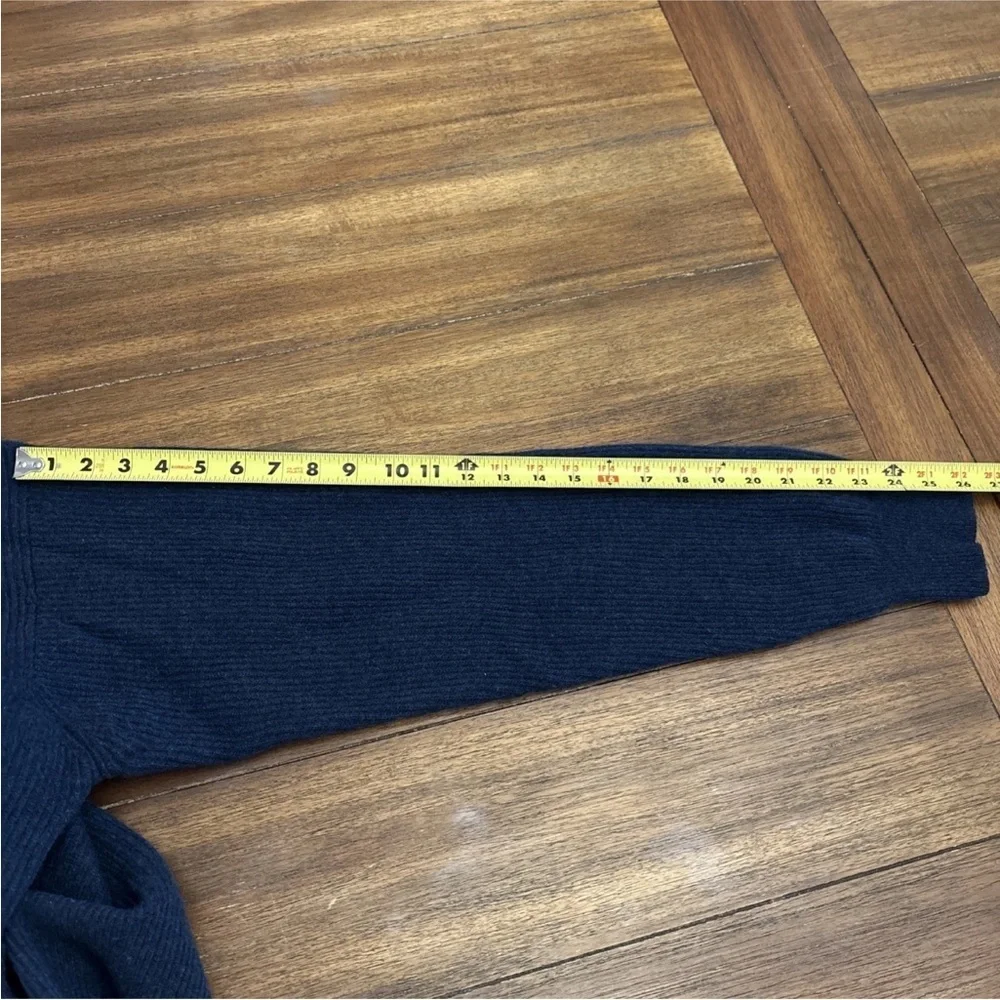 Vintage J Crew Lambswool Sweater Blue Size XL
